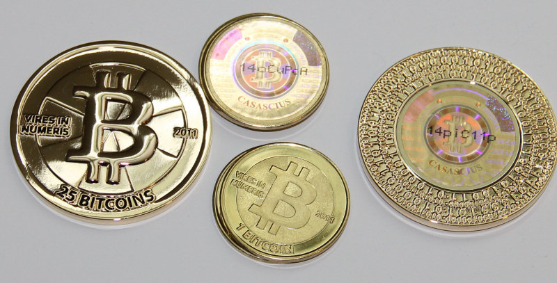 Physical Casascius Bitcoins