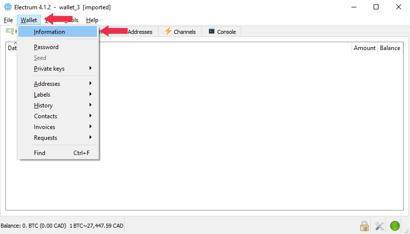 electrum ltc public key